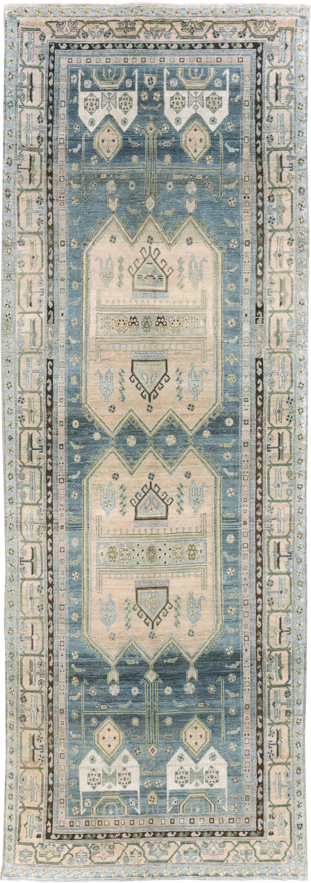 Vintage Persian Kurd Runner, No.32228 - Galerie Shabab