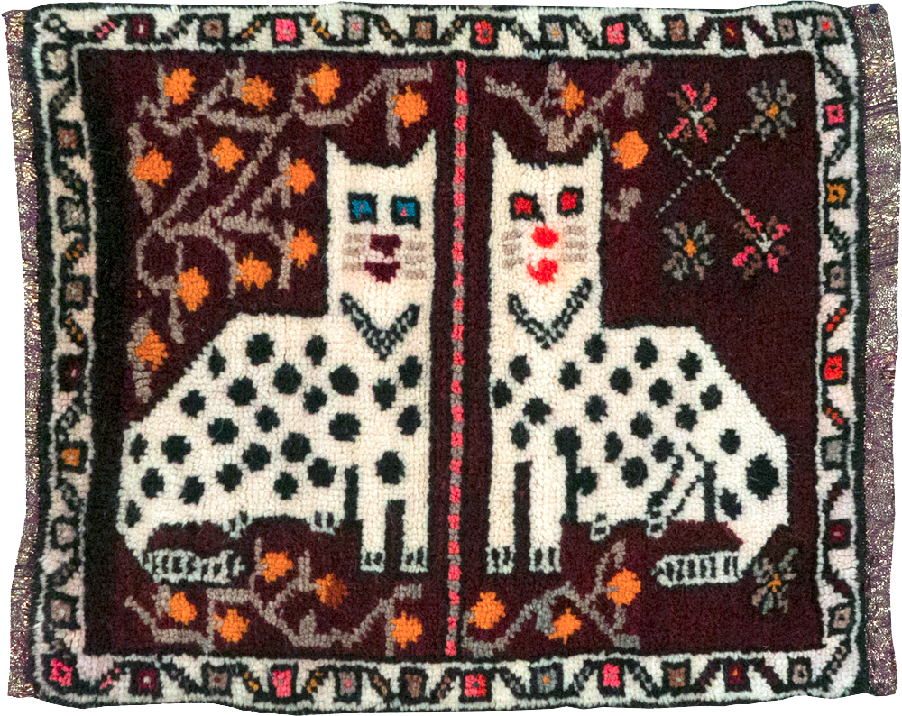 Vintage Anatolian Pictorial Rug, No.32242 - Galerie Shabab
