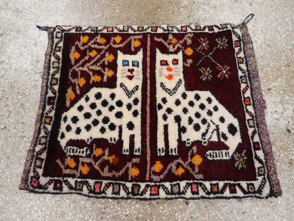 Vintage Anatolian Pictorial Rug, No.32242 - Galerie Shabab