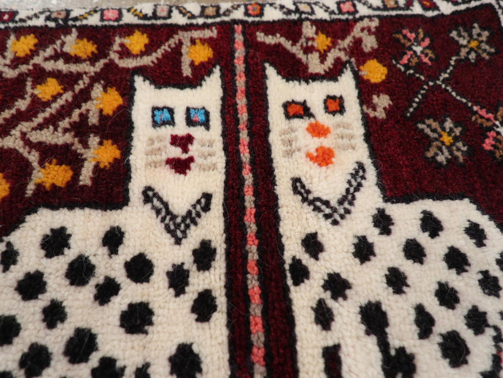 Vintage Anatolian Pictorial Rug, No.32242 - Galerie Shabab