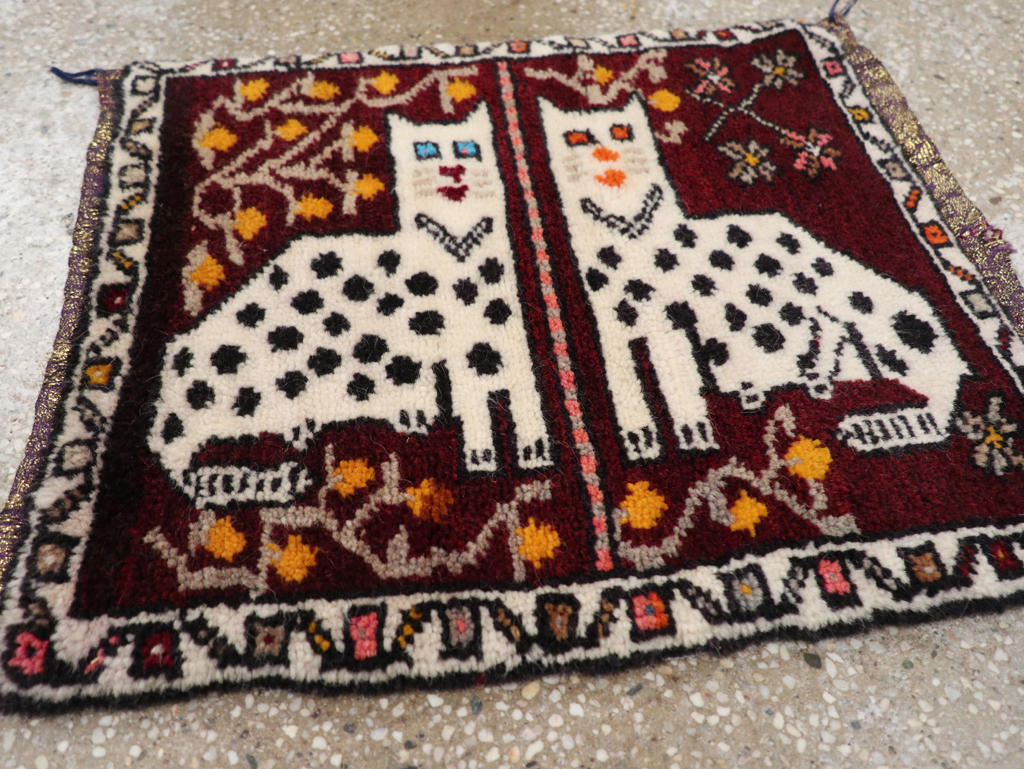 Vintage Anatolian Pictorial Rug, No.32242 - Galerie Shabab