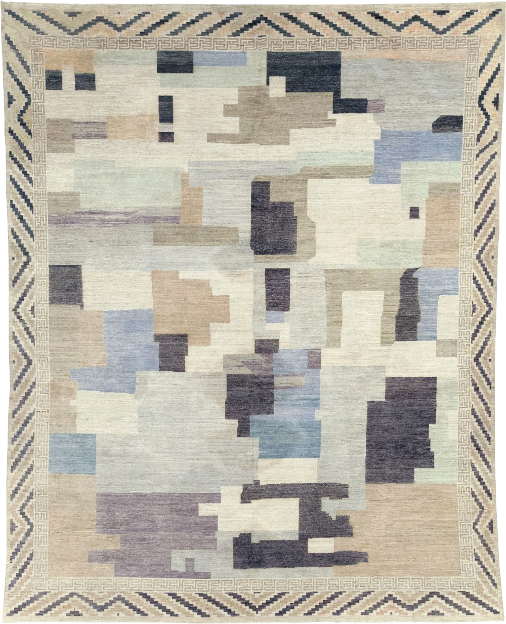 Modern East Turkestan Khotan Room Size Carpet, No.32246 - Galerie Shabab