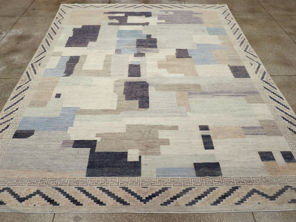 Modern East Turkestan Khotan Room Size Carpet, No.32246 - Galerie Shabab
