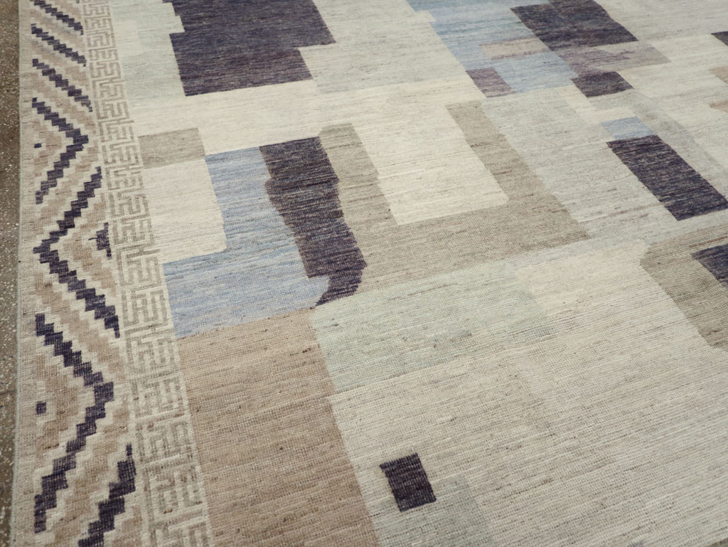 Modern East Turkestan Khotan Room Size Carpet, No.32246 - Galerie Shabab