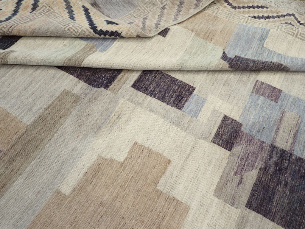 Modern East Turkestan Khotan Room Size Carpet, No.32246 - Galerie Shabab