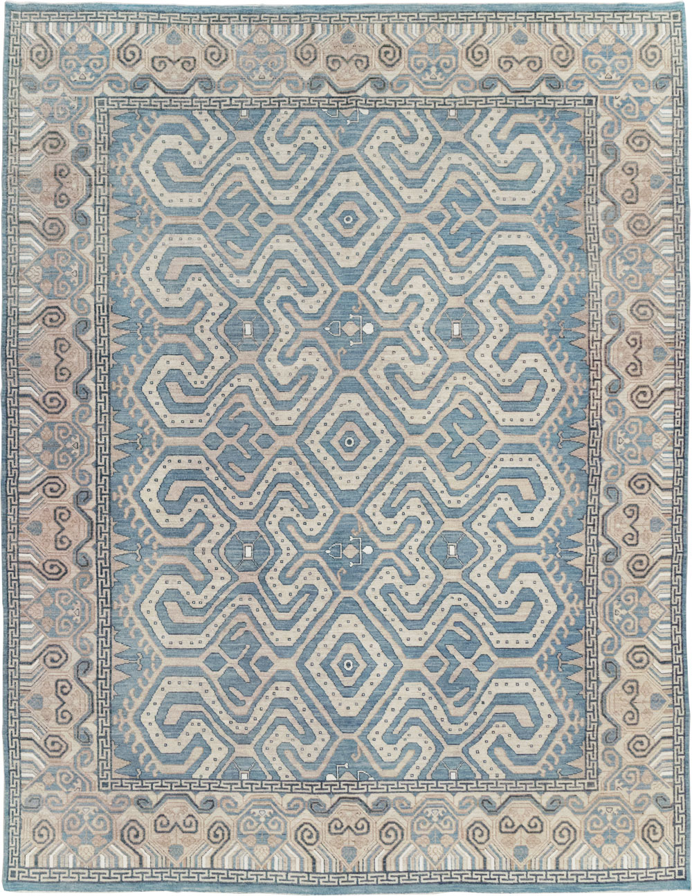 Modern East Turkestan Khotan Room Size Carpet, No.32251 - Galerie Shabab