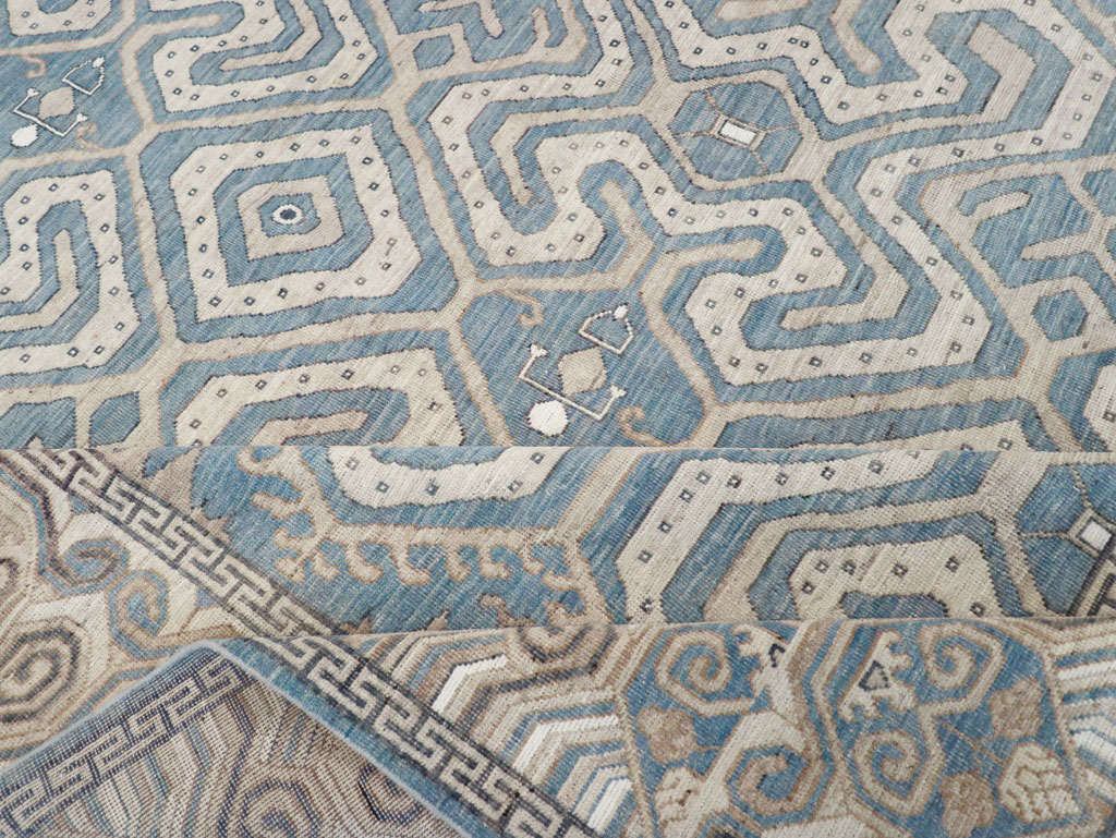 Modern East Turkestan Khotan Room Size Carpet, No.32251 - Galerie Shabab