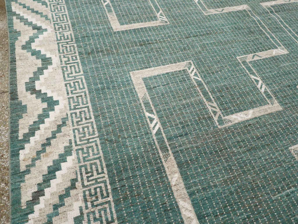 African Tuareg Inspired Modern East Turkestan Khotan Carpet, No.32252 - Galerie Shabab