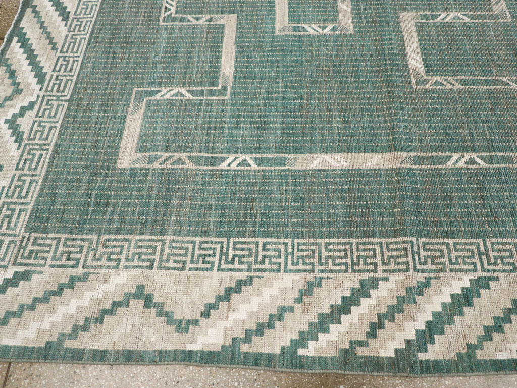 African Tuareg Inspired Modern East Turkestan Khotan Carpet, No.32252 - Galerie Shabab