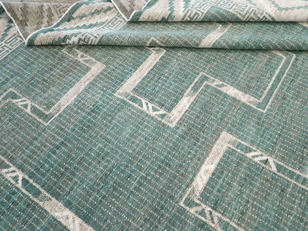 African Tuareg Inspired Modern East Turkestan Khotan Carpet, No.32252 - Galerie Shabab