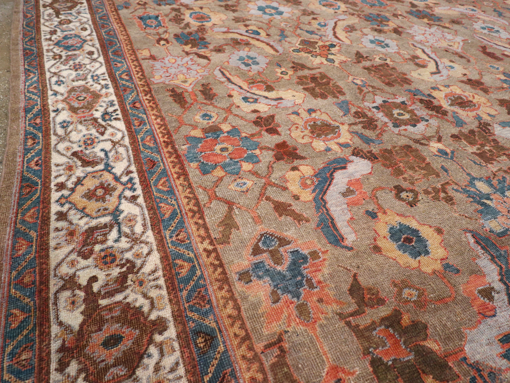 Antique Persian Mahal Carpet, No.32253 - Galerie Shabab
