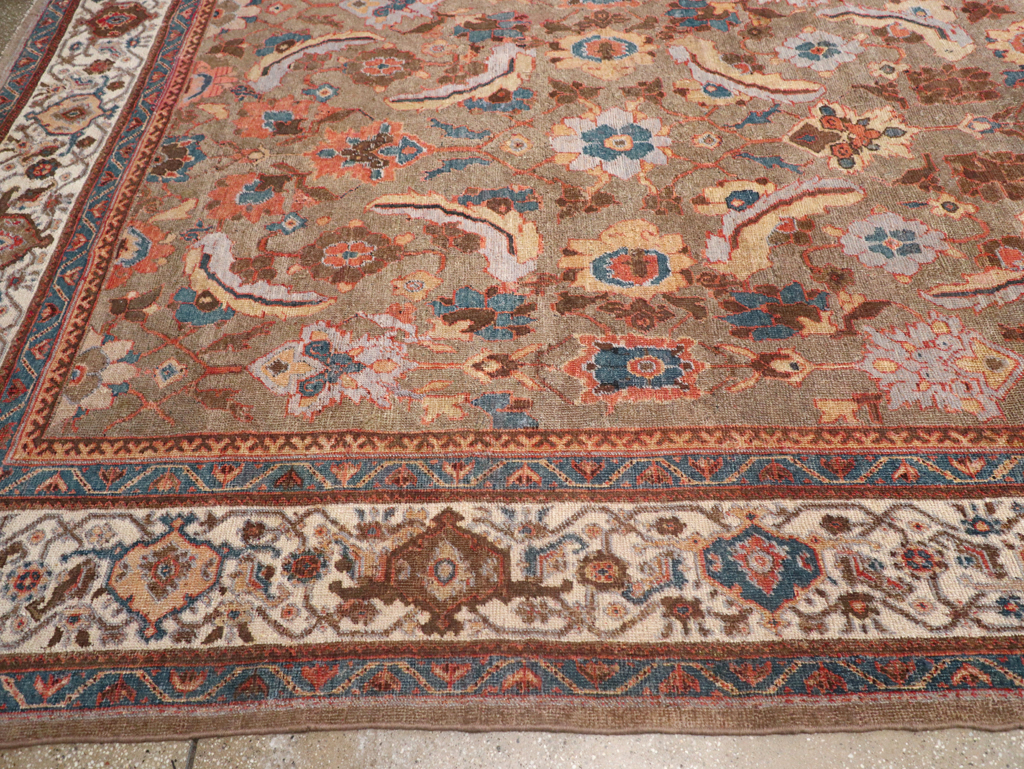 Antique Persian Mahal Carpet, No.32253 - Galerie Shabab