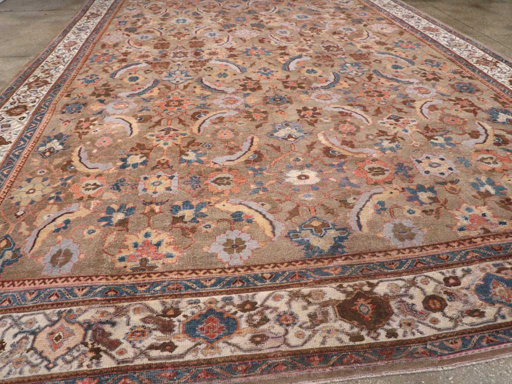 Antique Persian Mahal Carpet, No.32253 - Galerie Shabab