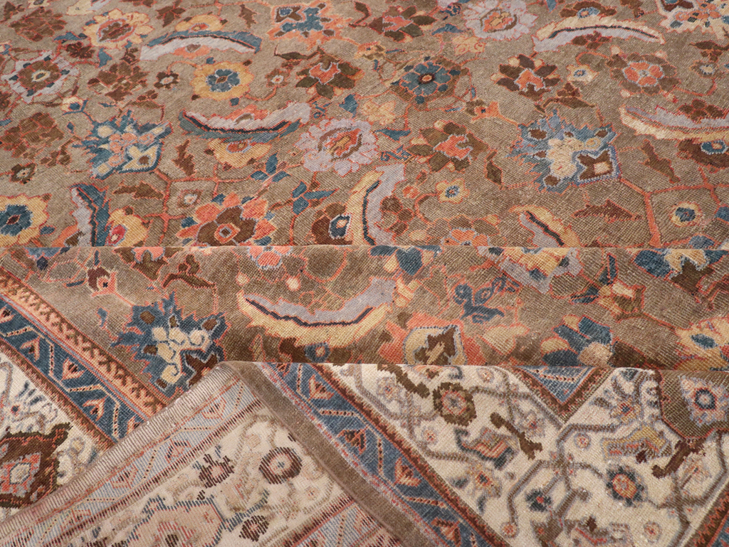 Antique Persian Mahal Carpet, No.32253 - Galerie Shabab