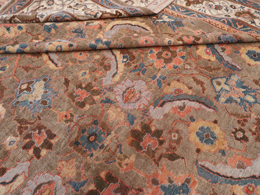 Antique Persian Mahal Carpet, No.32253 - Galerie Shabab
