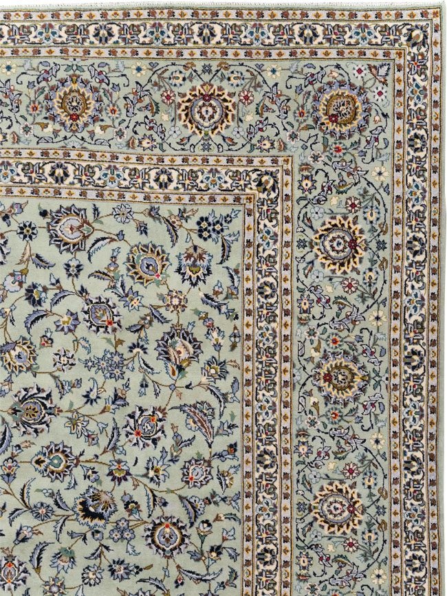 Traditional Persian Kashan Large Carpet, No.32255 - Galerie Shabab