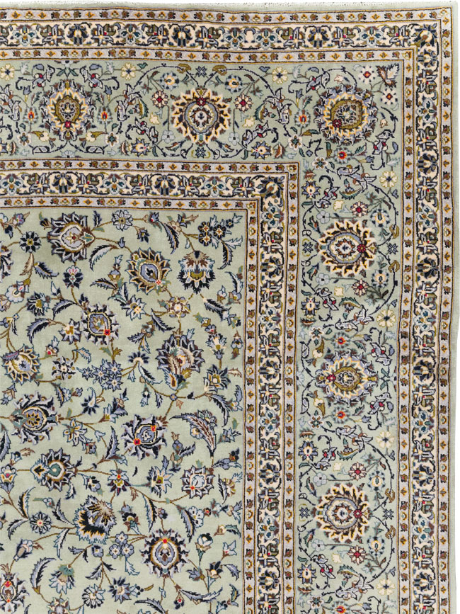 Traditional Persian Kashan Large Carpet, No.32255 - Galerie Shabab