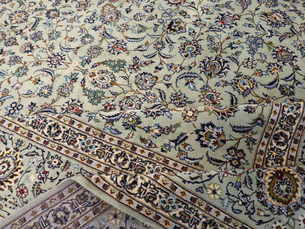Traditional Persian Kashan Large Carpet, No.32255 - Galerie Shabab