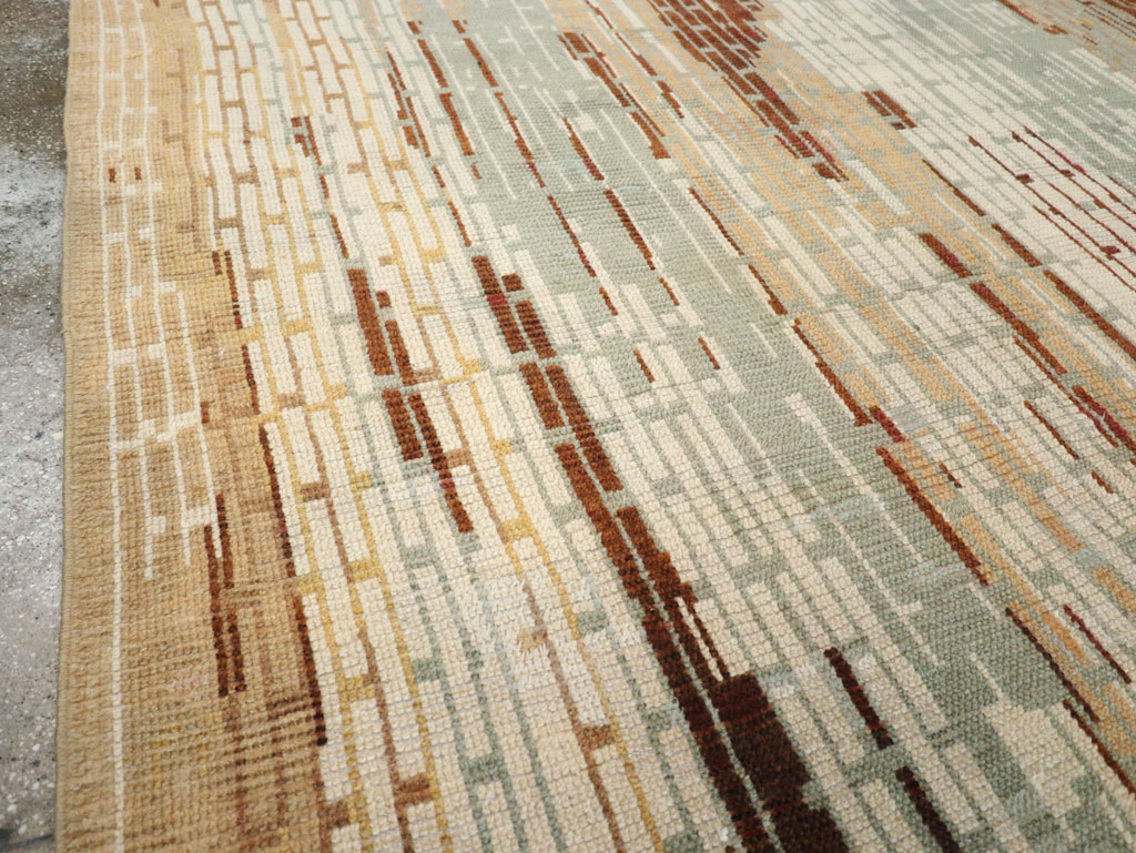 Vintage French Art Deco Small Room Size Carpet, No.32258 - Galerie Shabab