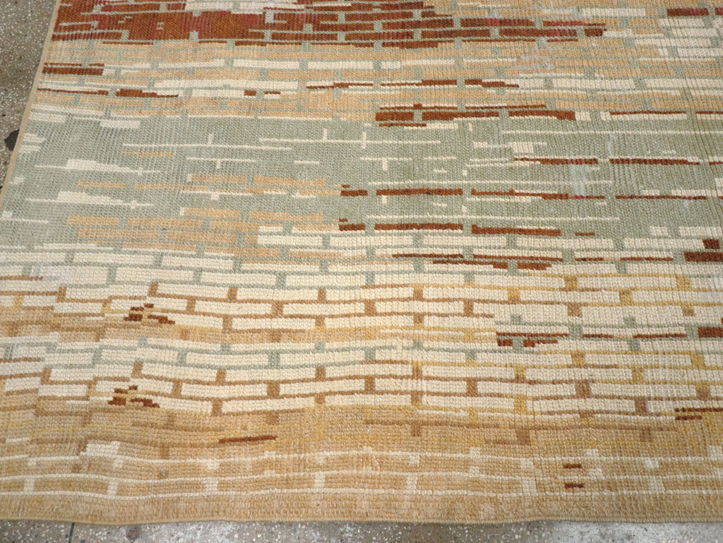 Vintage French Art Deco Small Room Size Carpet, No.32258 - Galerie Shabab