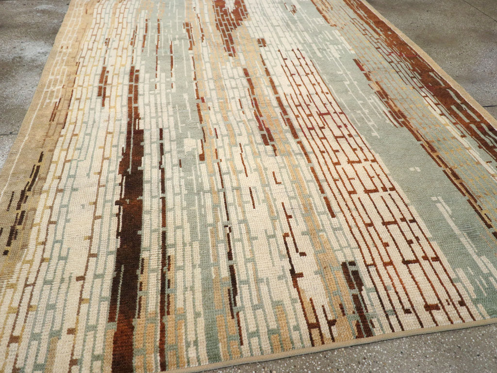 Vintage French Art Deco Small Room Size Carpet, No.32258 - Galerie Shabab