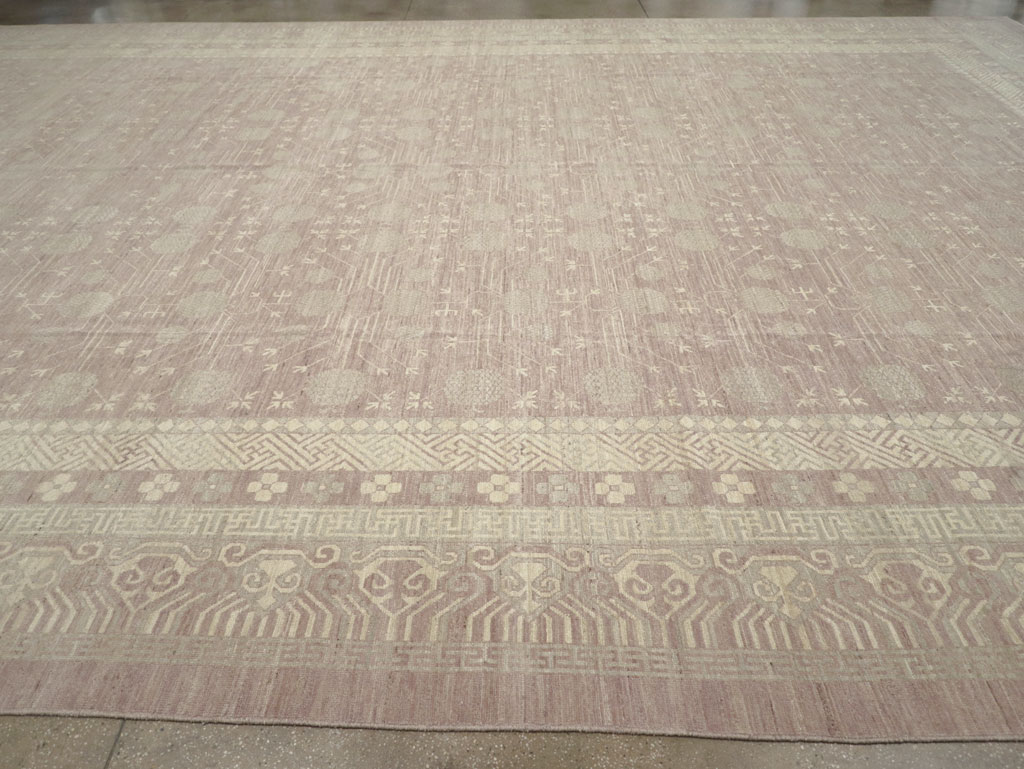 Modern East Turkestan Khotan Oversize Carpet, No.32266 - Galerie Shabab