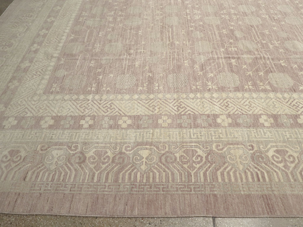 Modern East Turkestan Khotan Oversize Carpet, No.32266 - Galerie Shabab