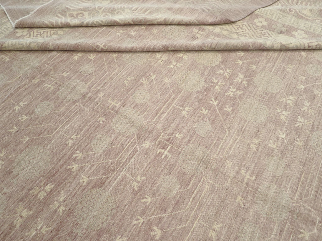 Modern East Turkestan Khotan Oversize Carpet, No.32266 - Galerie Shabab