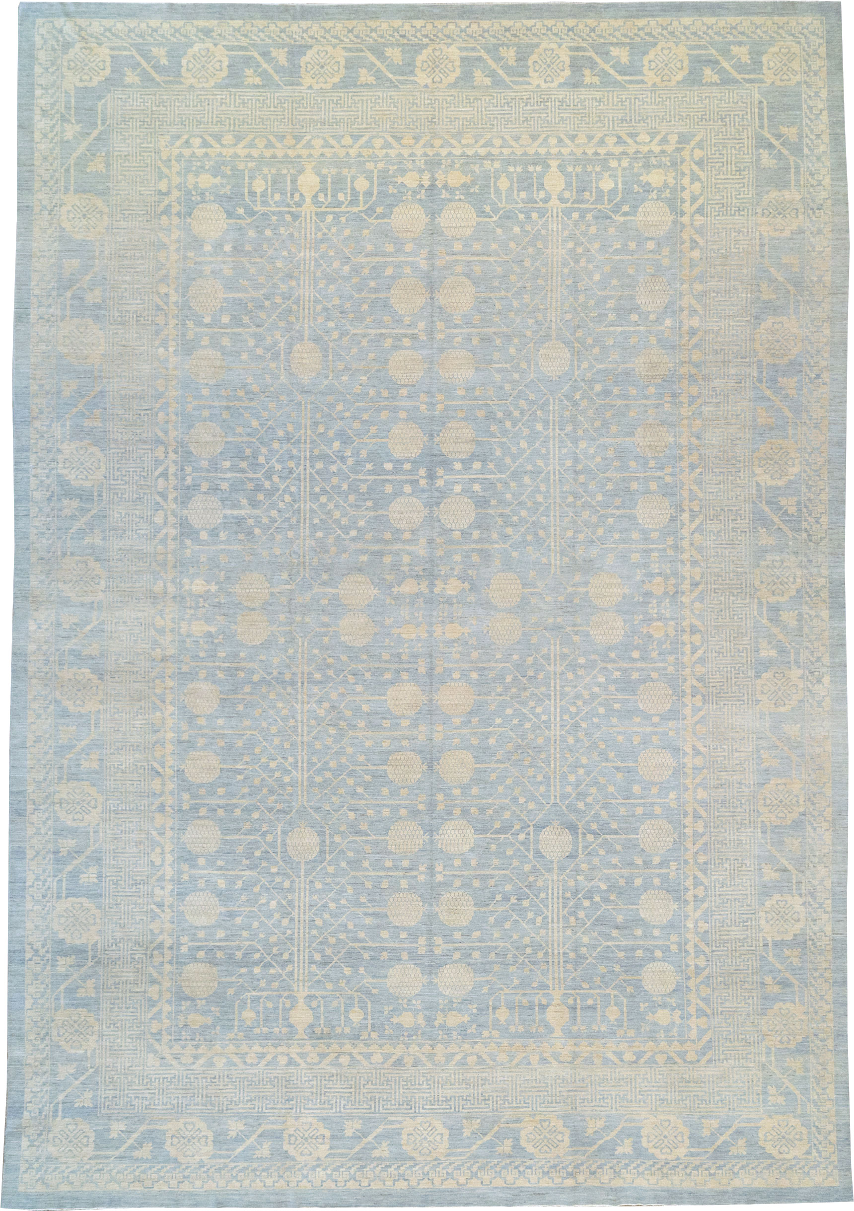 Modern East Turkestan Khotan Oversize Carpet, No.32267 - Galerie Shabab