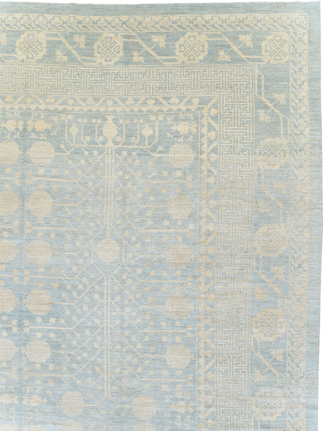 Modern East Turkestan Khotan Oversize Carpet, No.32267 - Galerie Shabab