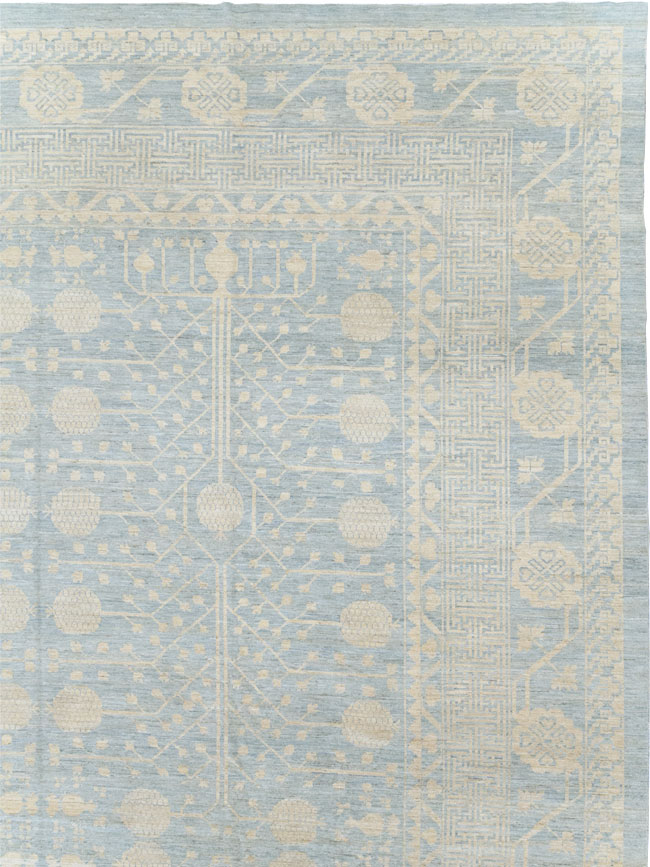 Modern East Turkestan Khotan Oversize Carpet, No.32267 - Galerie Shabab