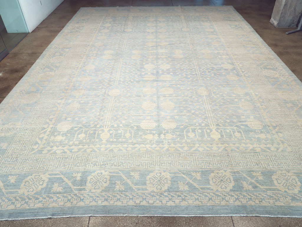 Modern East Turkestan Khotan Oversize Carpet, No.32267 - Galerie Shabab