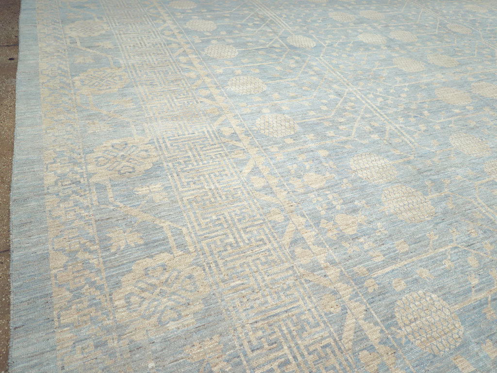 Modern East Turkestan Khotan Oversize Carpet, No.32267 - Galerie Shabab