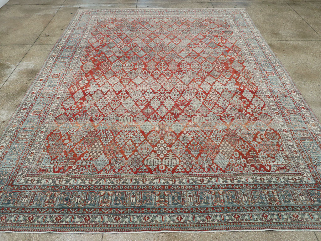 Vintage Persian Joshegan Room Size Carpet, No.32269 - Galerie Shabab
