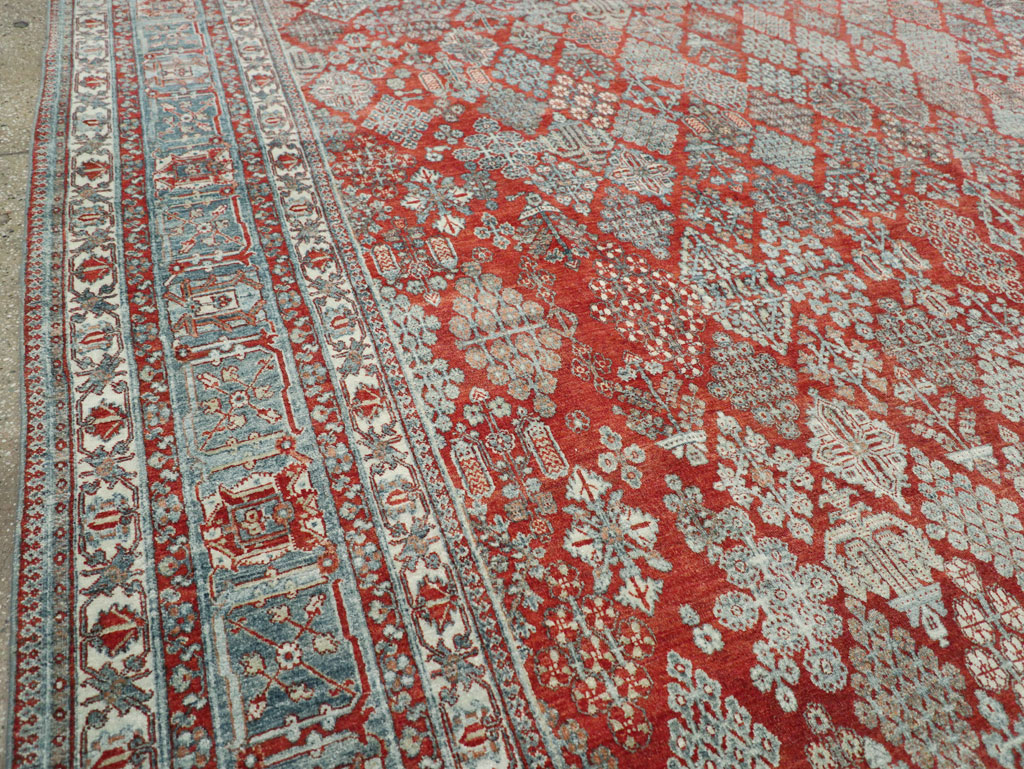 Vintage Persian Joshegan Room Size Carpet, No.32269 - Galerie Shabab