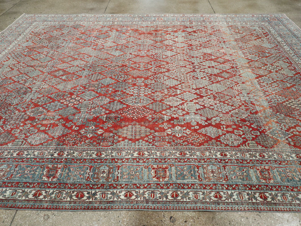 Vintage Persian Joshegan Room Size Carpet, No.32269 - Galerie Shabab