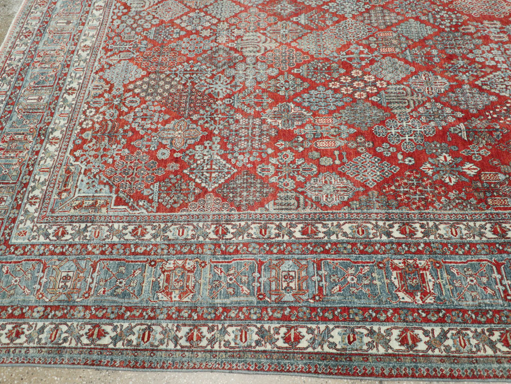 Vintage Persian Joshegan Room Size Carpet, No.32269 - Galerie Shabab