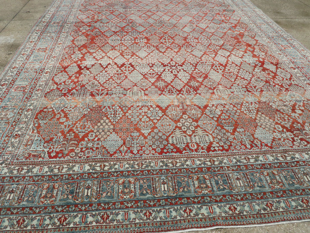Vintage Persian Joshegan Room Size Carpet, No.32269 - Galerie Shabab