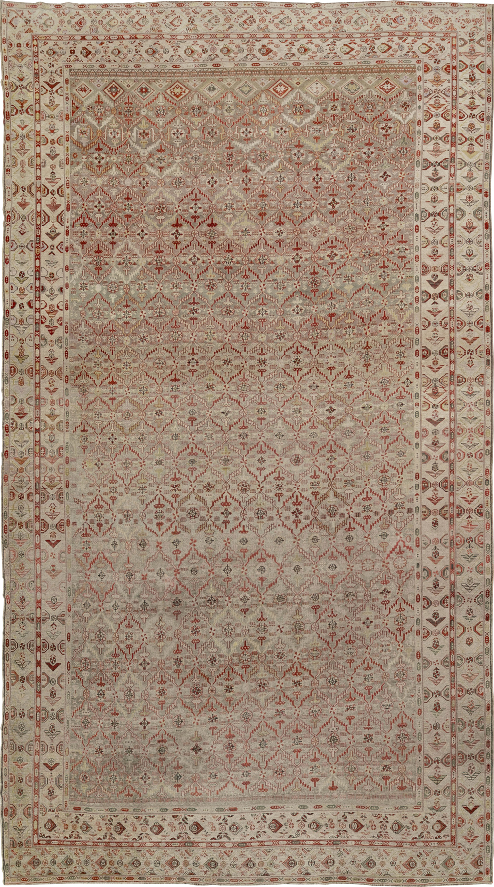 Antique Persian Kurdish Bidjar Oversize Carpet, No.32272 - Galerie Shabab