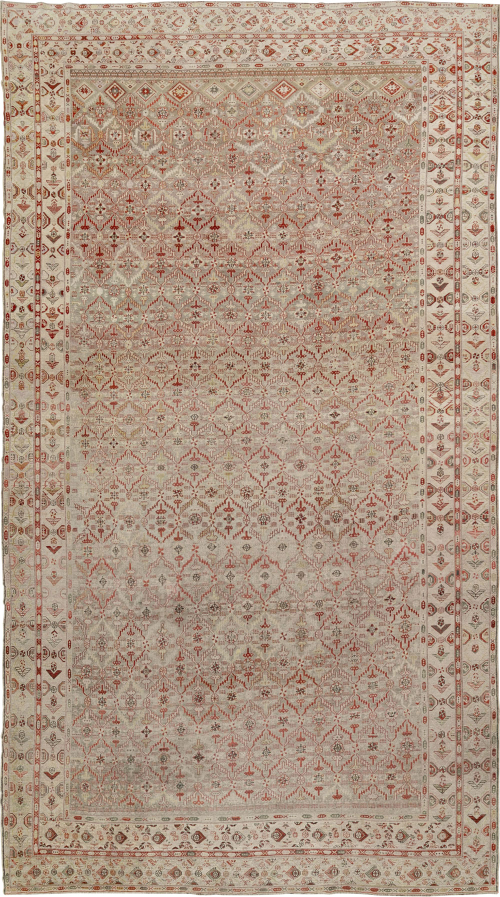 Antique Persian Kurdish Bidjar Oversize Carpet, No.32272 - Galerie Shabab