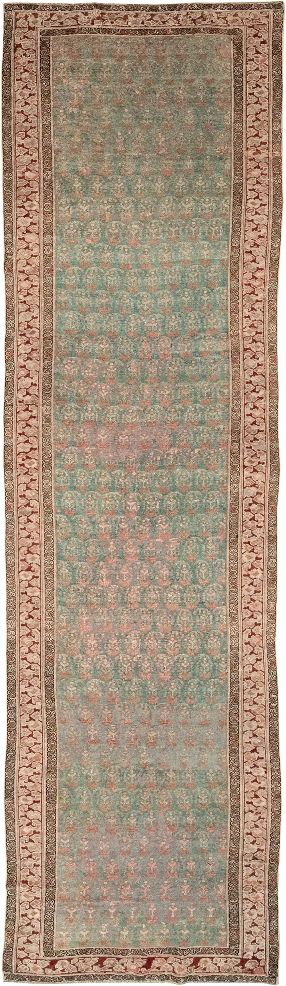Antique Persian Kurdish Long Runner, No.32275 - Galerie Shabab
