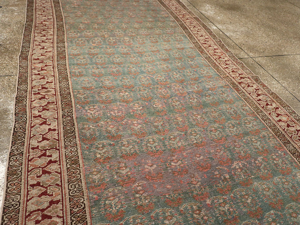 Antique Persian Kurdish Long Runner, No.32275 - Galerie Shabab