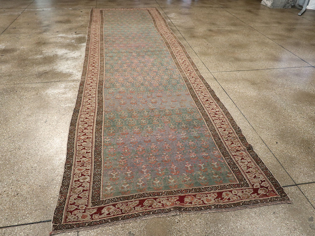 Antique Persian Kurdish Long Runner, No.32275 - Galerie Shabab