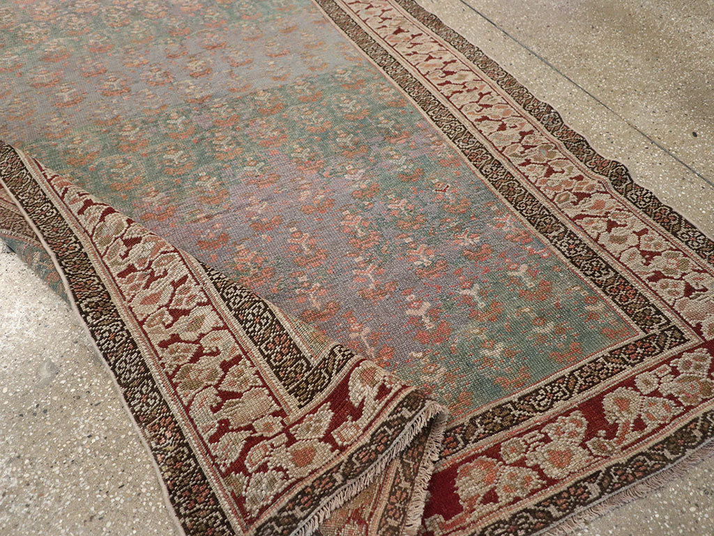 Antique Persian Kurdish Long Runner, No.32275 - Galerie Shabab