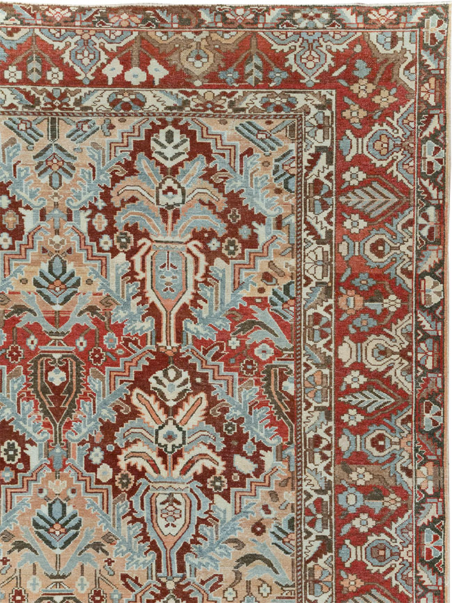 Vintage Persian Bakhtiari Room Size Carpet, No.32277 - Galerie Shabab