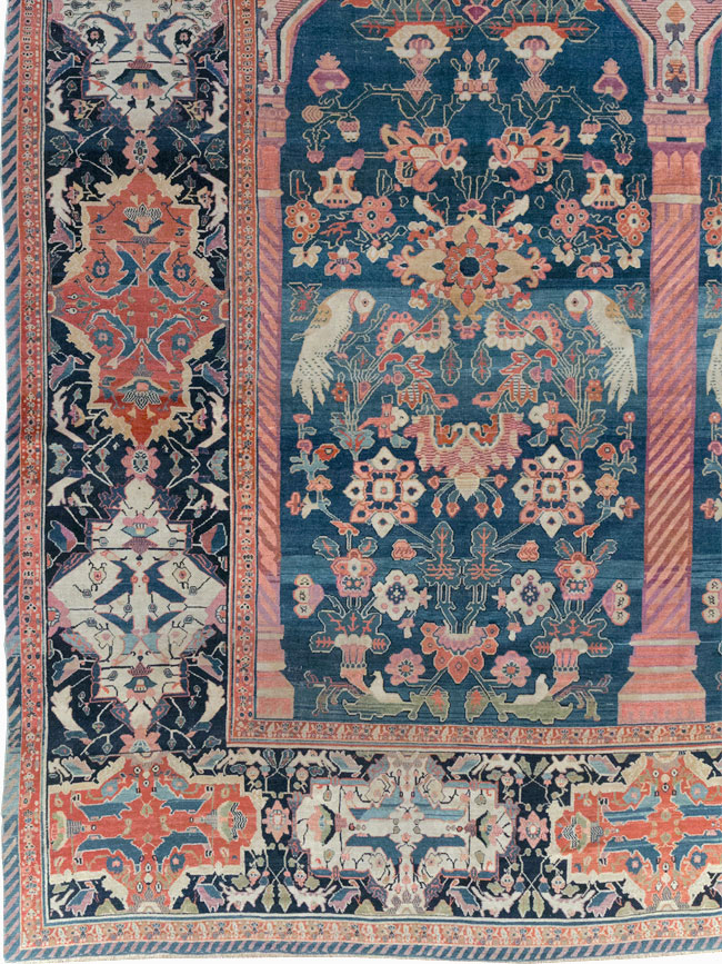 Antique Persian Senneh Oversize Carpet, No.32288 - Galerie Shabab