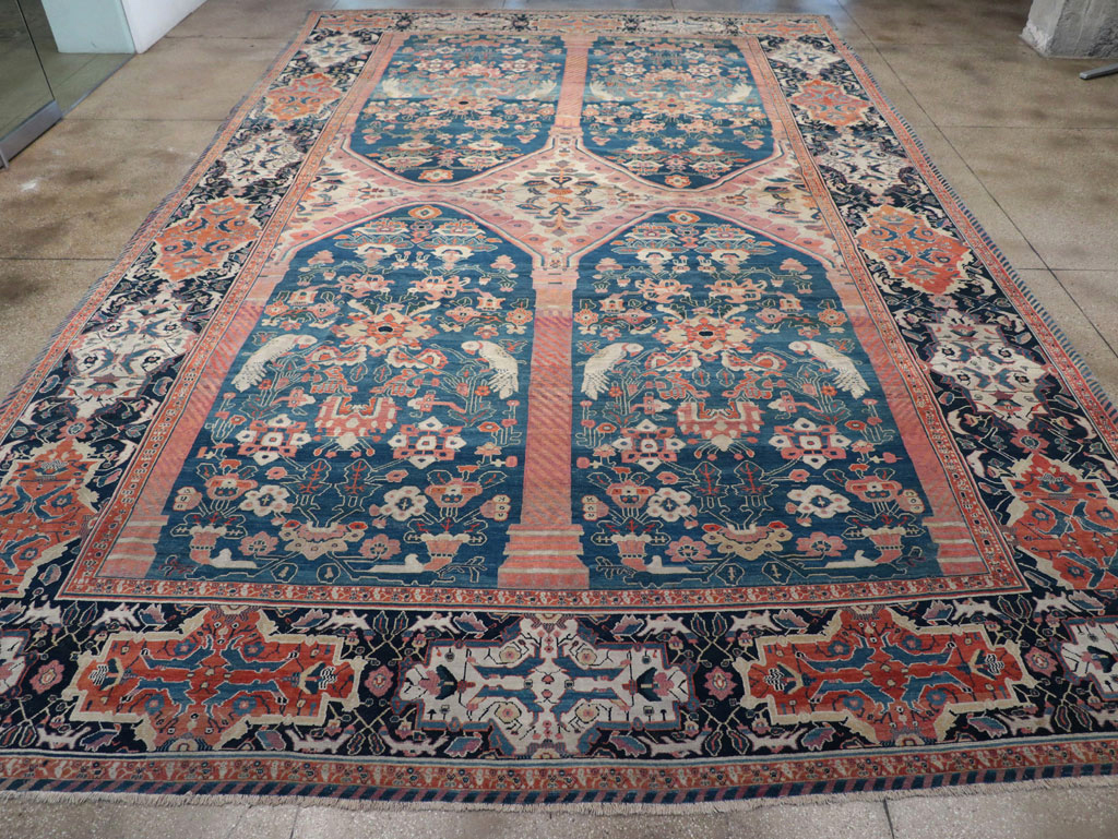 Antique Persian Senneh Oversize Carpet, No.32288 - Galerie Shabab