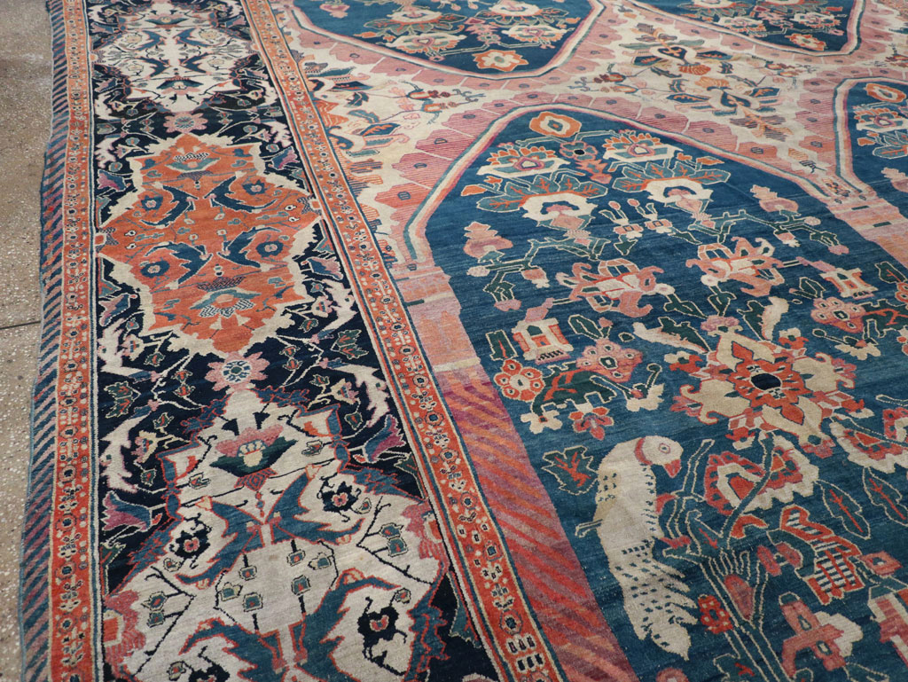 Antique Persian Senneh Oversize Carpet, No.32288 - Galerie Shabab