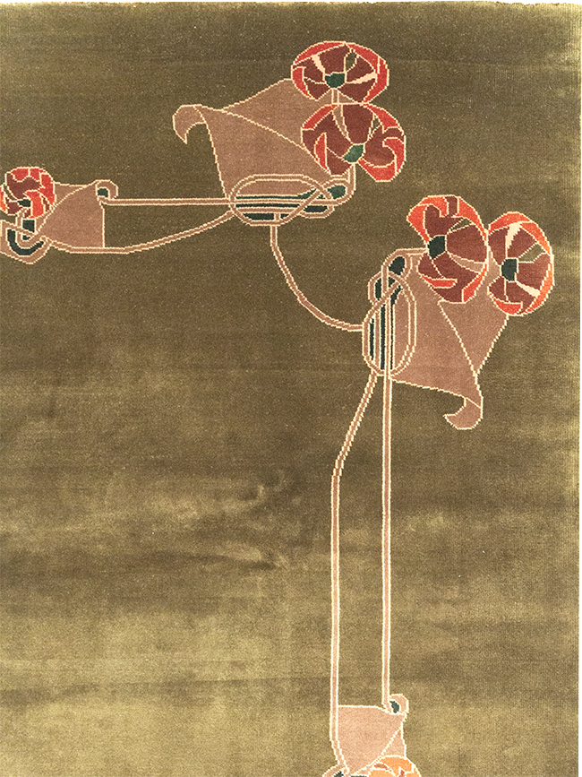 Indian Art Deco Room Size Carpet, No.32292 - Galerie Shabab