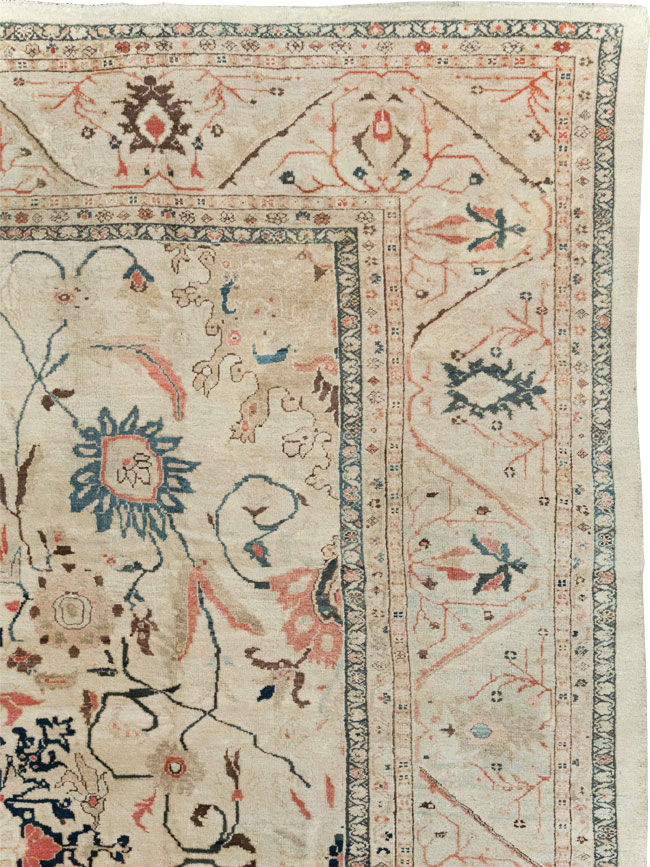 Antique Persian Sultanabad Large Carpet, No.32316 - Galerie Shabab